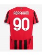 Moške Nogometnih dresov AC Milan Tammy Abraham #90 Domači 2024-25 Kratki rokavi